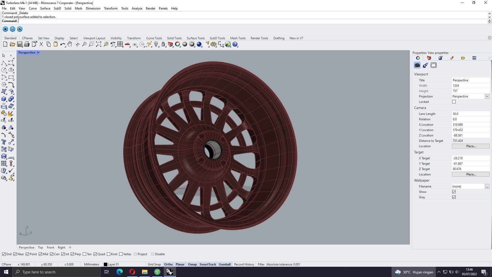 Turbofan Wheels 3D model_18
