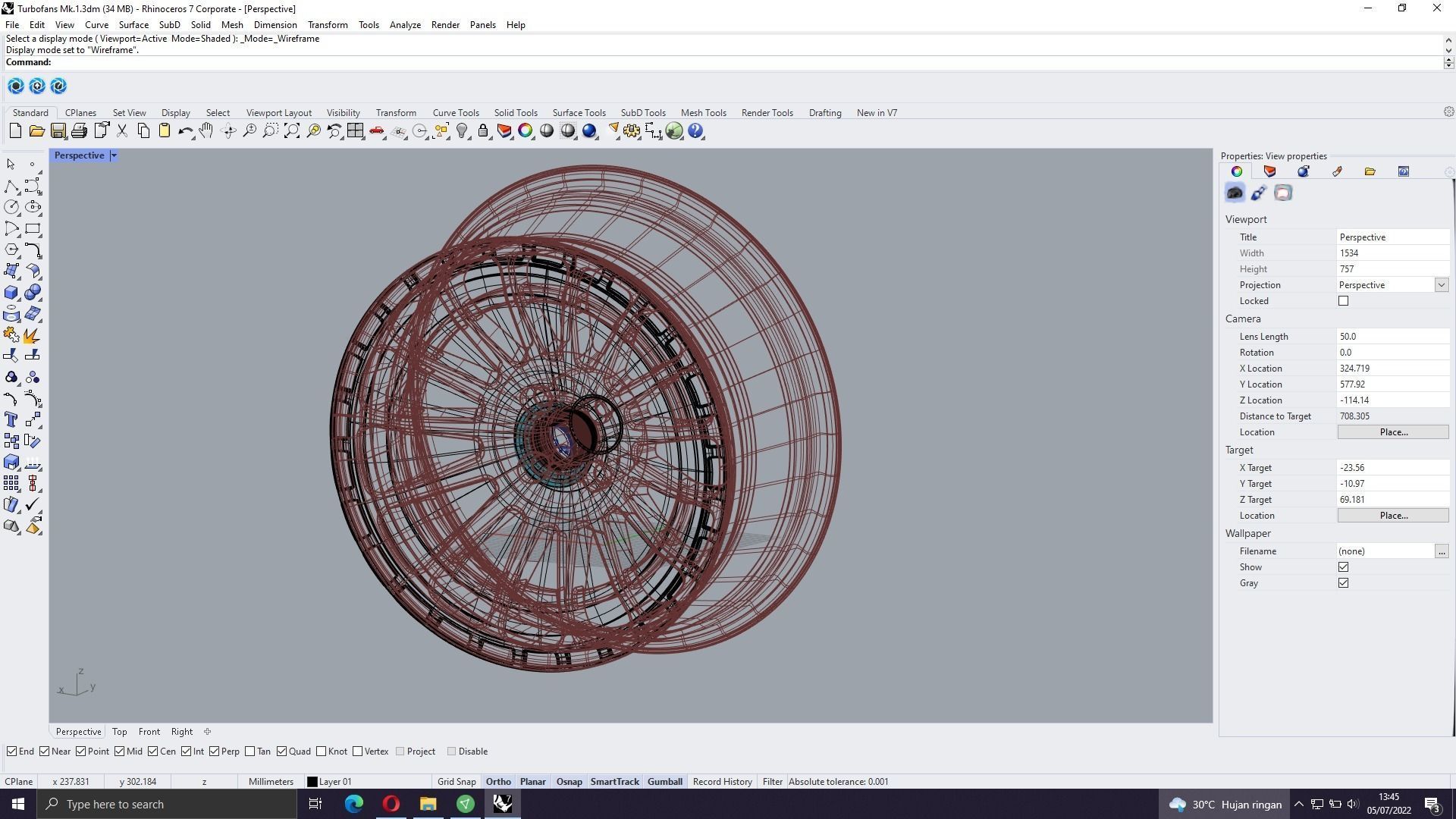 Turbofan Wheels 3D model_15