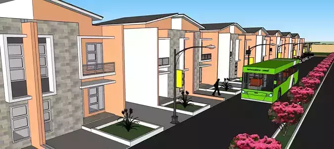 Exterior Villa Model 