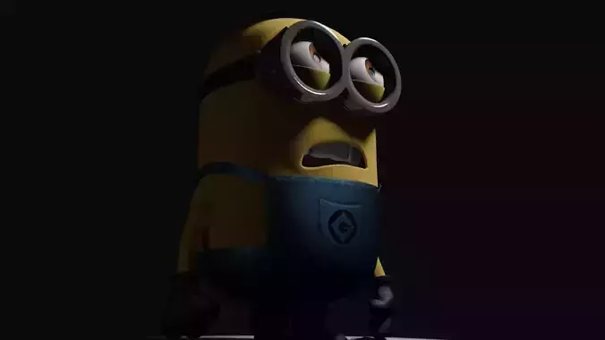 3d minion character 