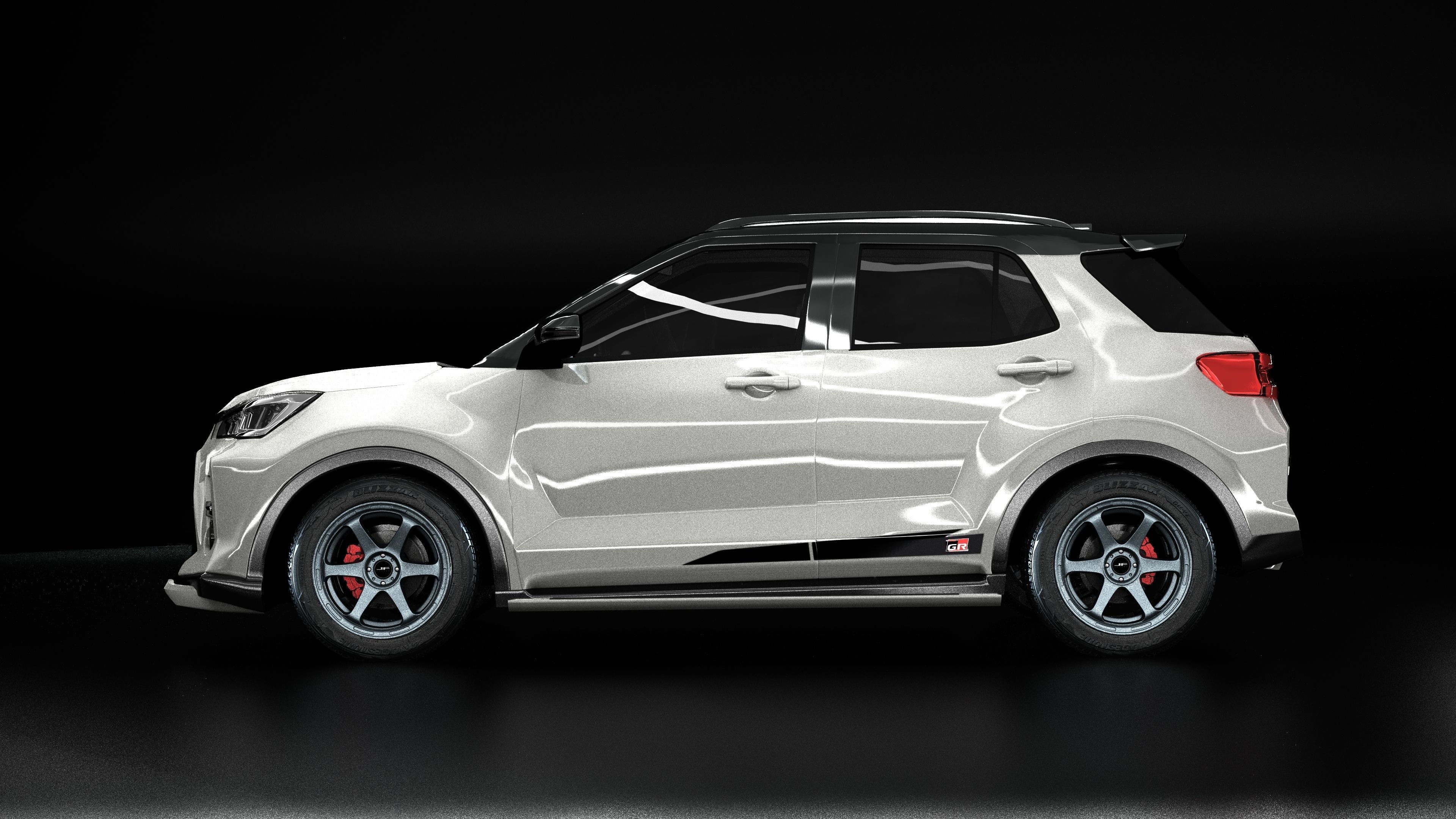 Volk Rays TE37 Rally Spec 3D model_2