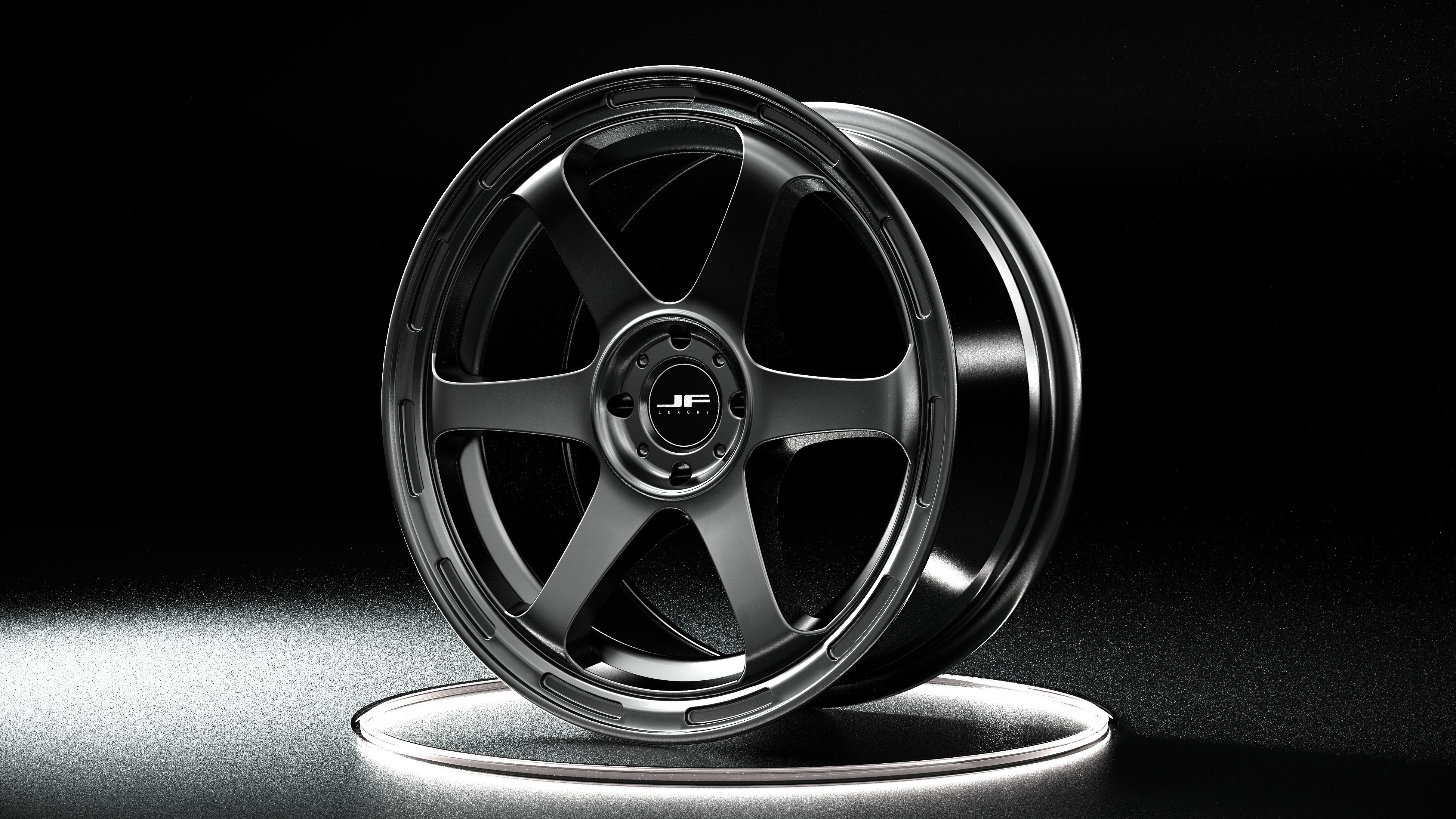 Volk Rays TE37 Rally Spec 3D model_8