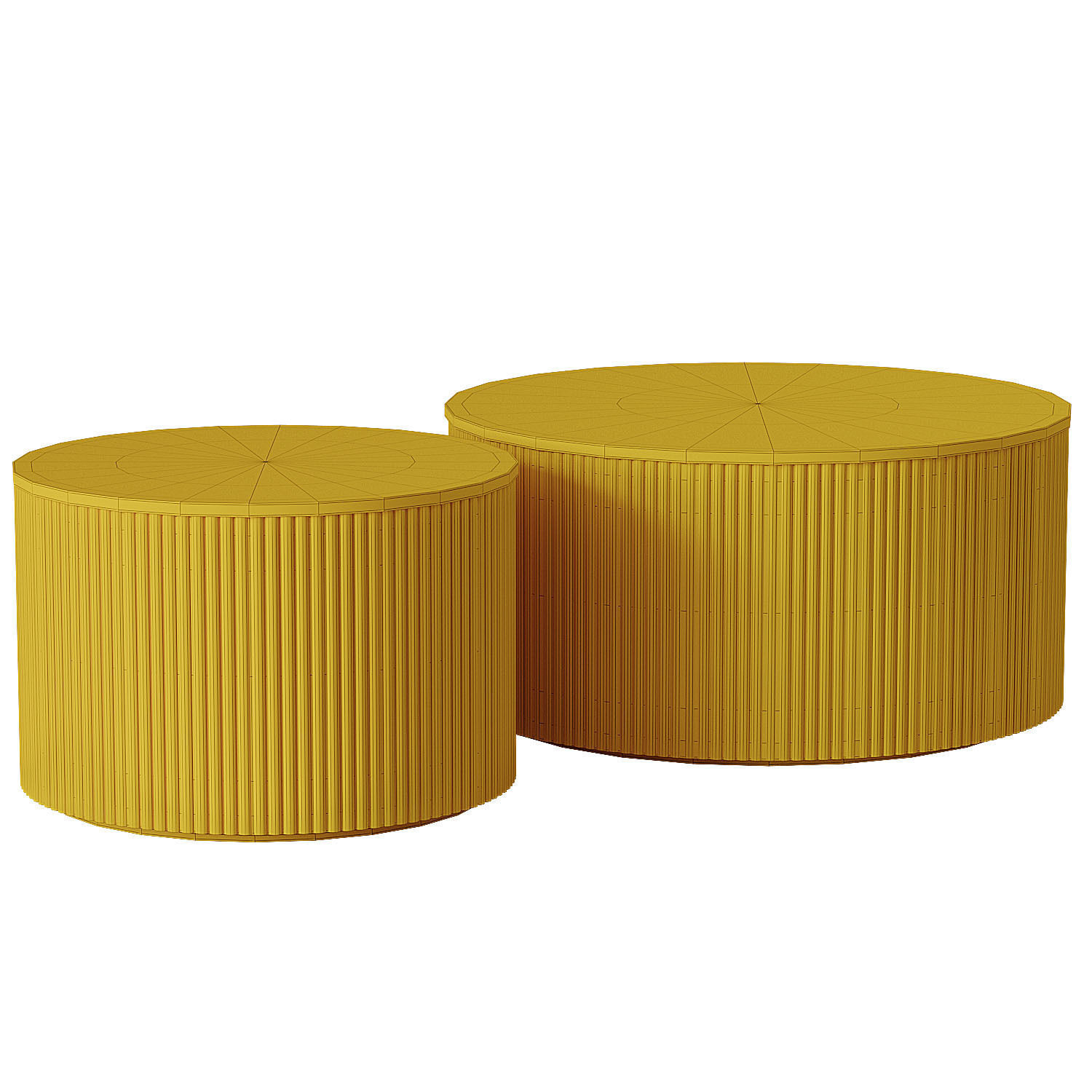 Coffee table WOODY 3D model_6