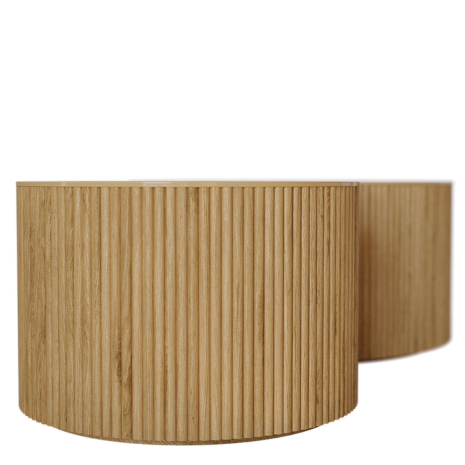 Coffee table WOODY 3D model_3