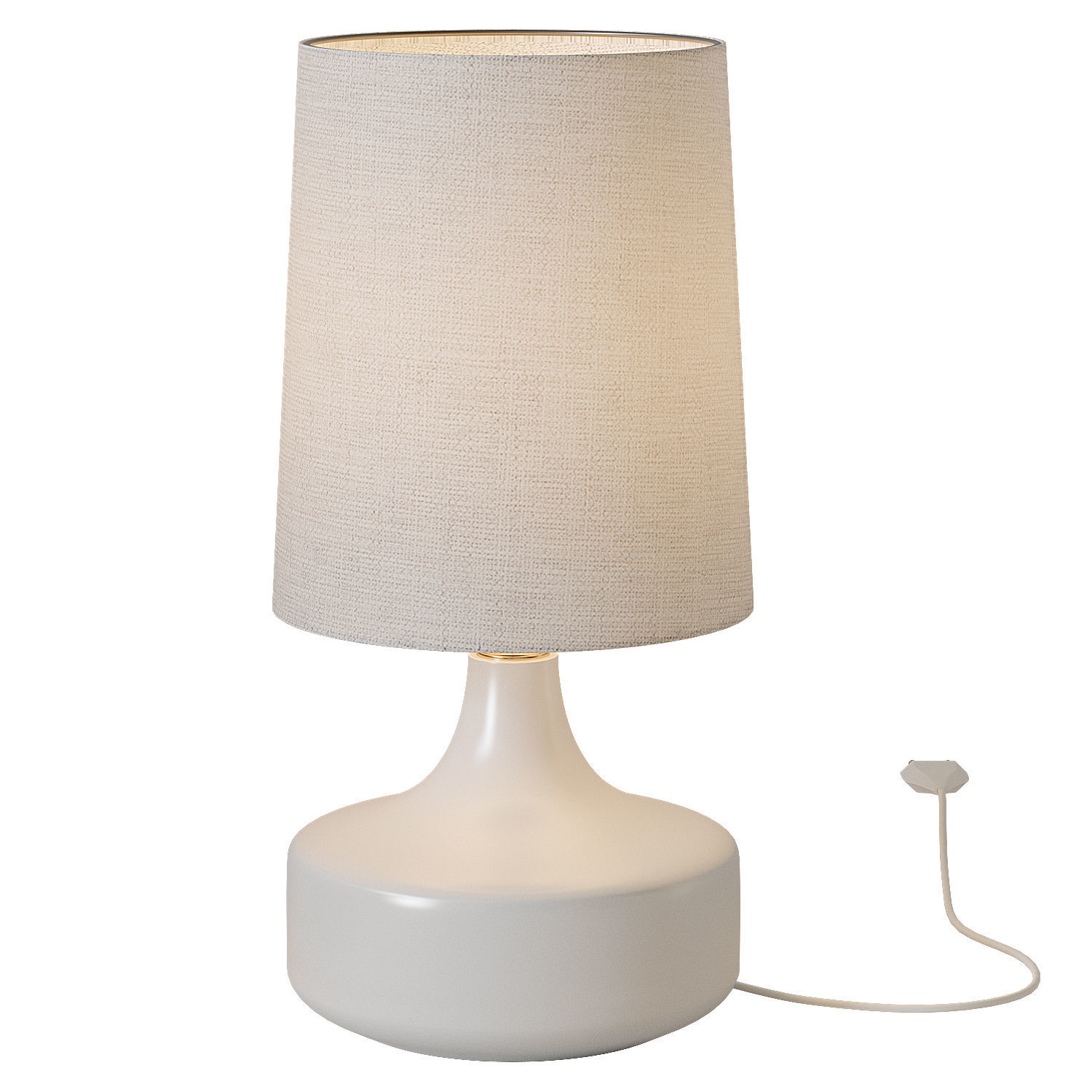 Nordic Bedside Table Lamp 3D model_2