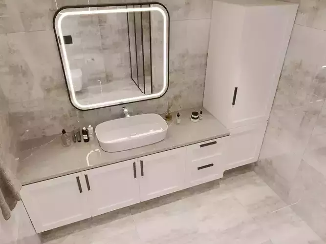 Modern Bathroom Interior 3d Model