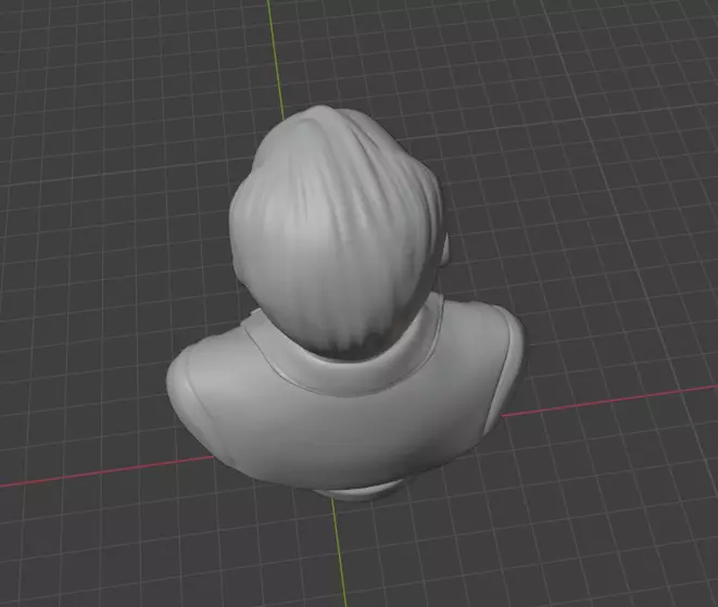 Antoine de Saint-Exupery 3D print model_24