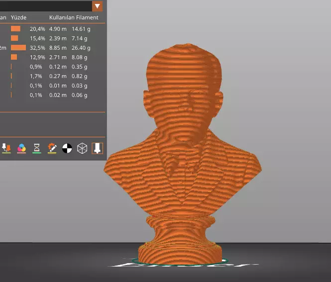 Antoine de Saint-Exupery 3D print model_17