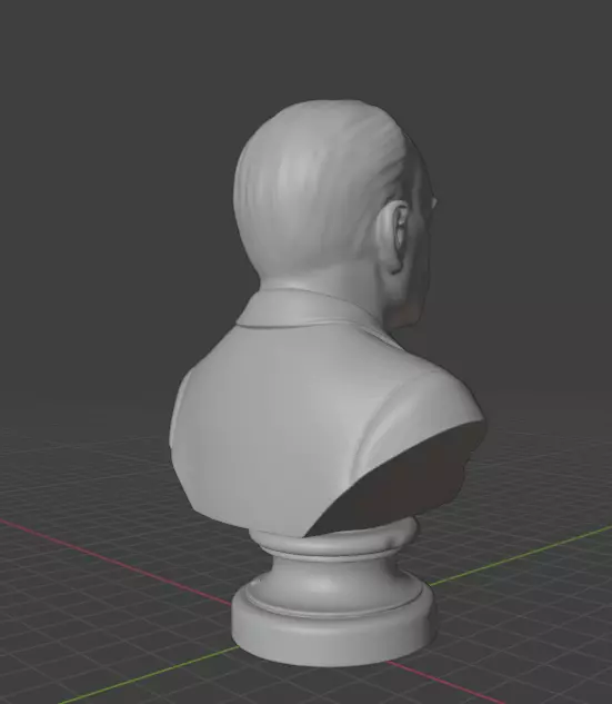 Antoine de Saint-Exupery 3D print model_22