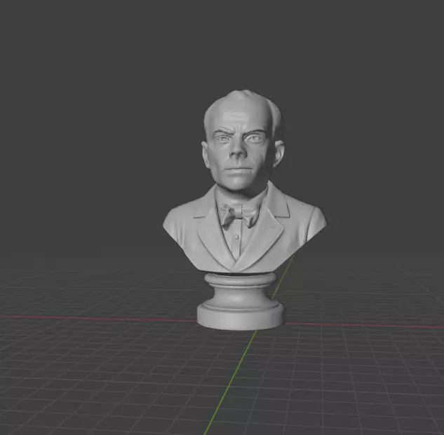 Antoine de Saint-Exupery 3D print model_6