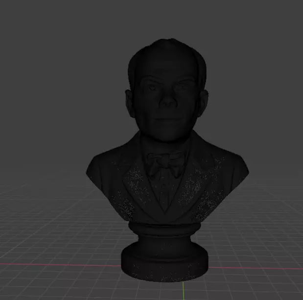 Antoine de Saint-Exupery 3D print model_15