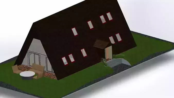 DUPLEX VILLA MANUFACTURED FROM PROFILE STEEL 155 SQUARE METERS