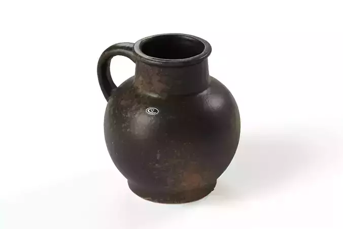 Fritz van Daalen - jug brown