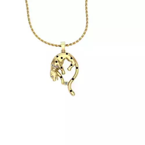 leopard necklace