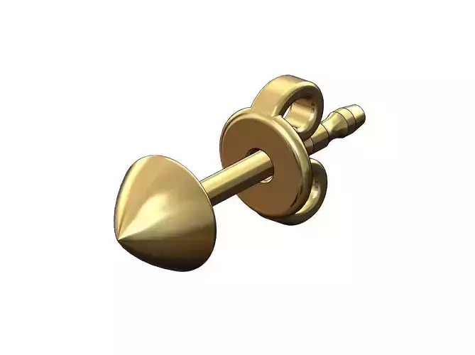 Spike stud earring