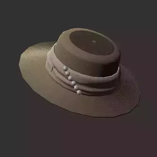 Pearl sedge hat