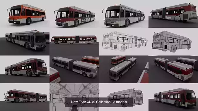 New Flyer XN40 Collection 