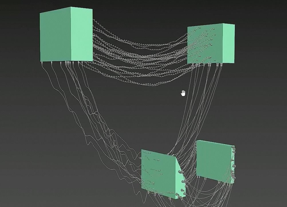 Random Cable Generate for 3Dsmax 3D model_5