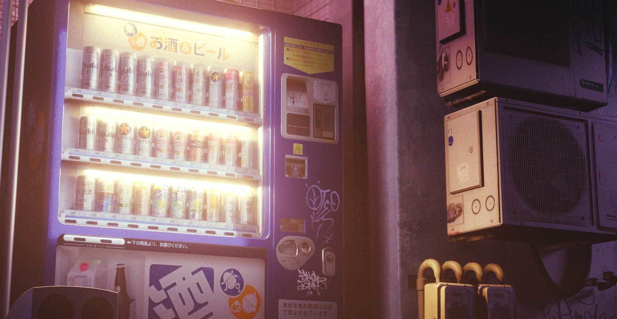 Cyberpunk Suburb Street 3D model_23