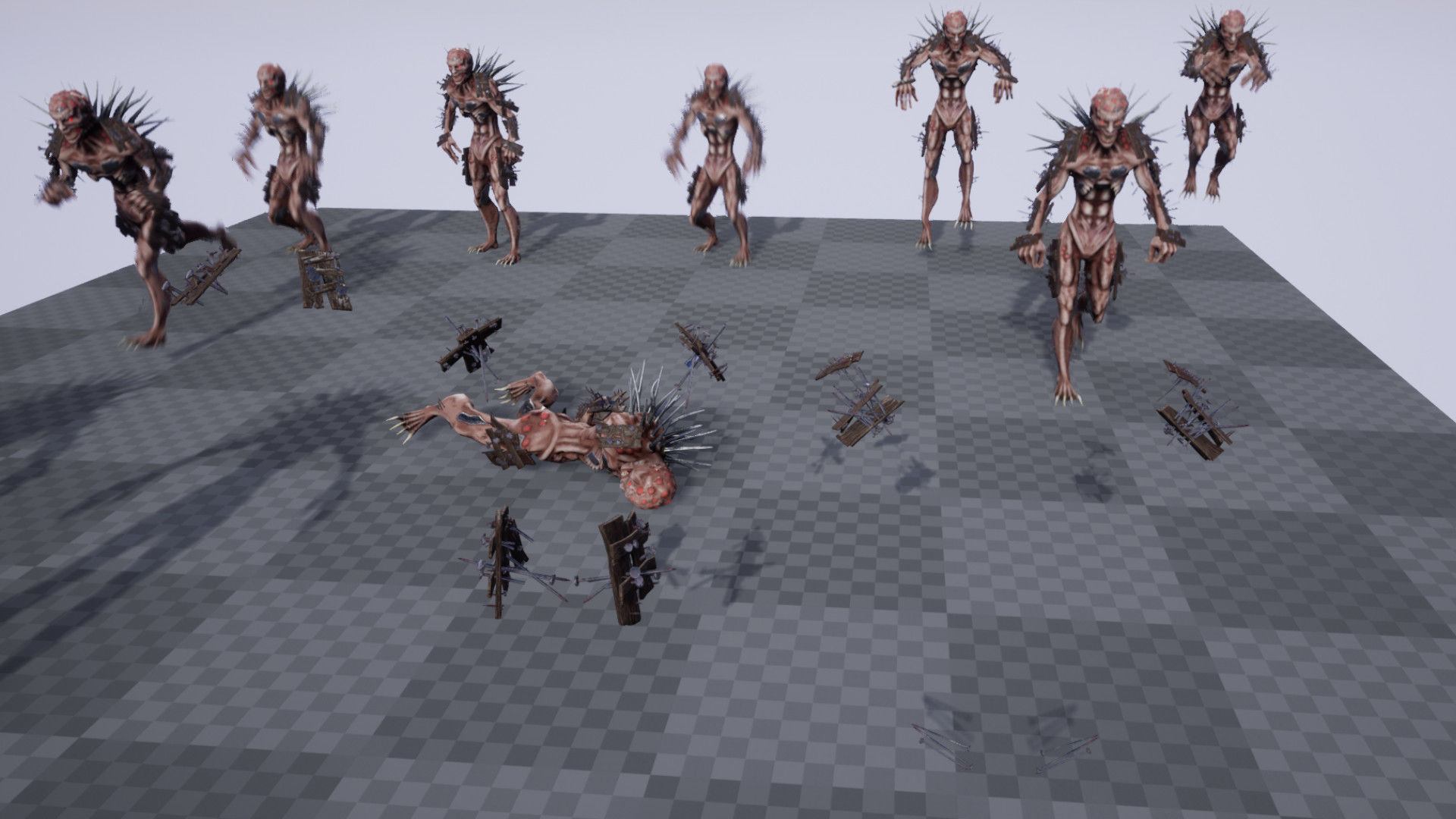 Monster 4 Free low-poly 3D model_21