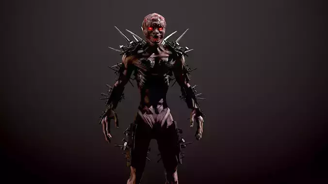Monster 4 Free low-poly 3D model