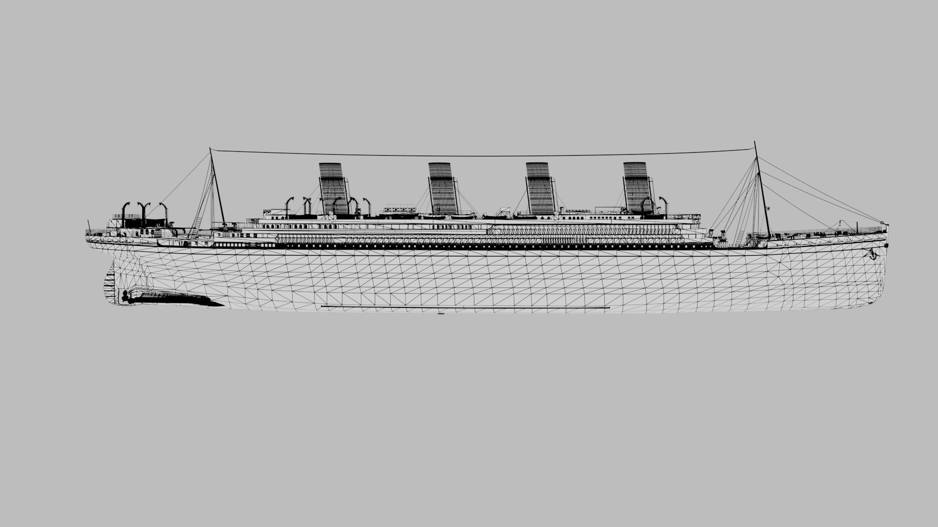  HMHS Britannic 3D model_6