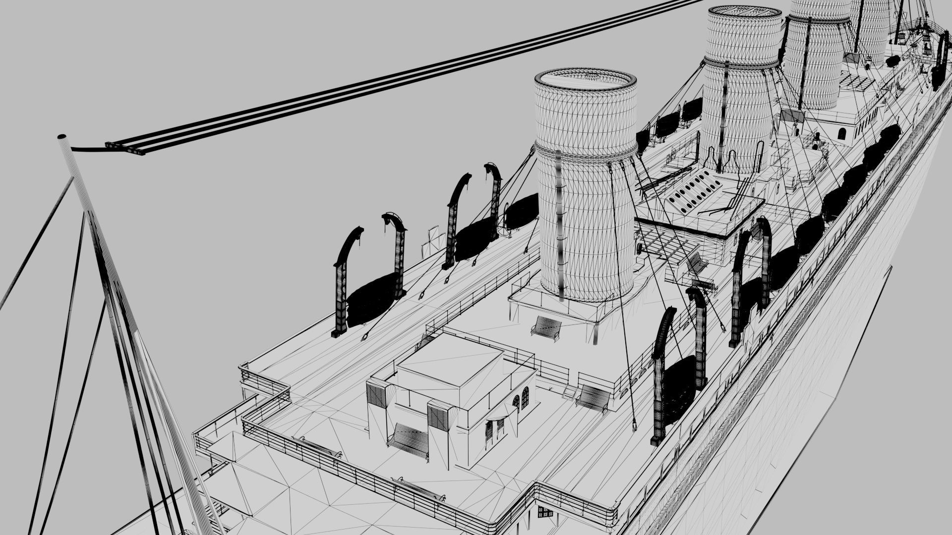  HMHS Britannic 3D model_7