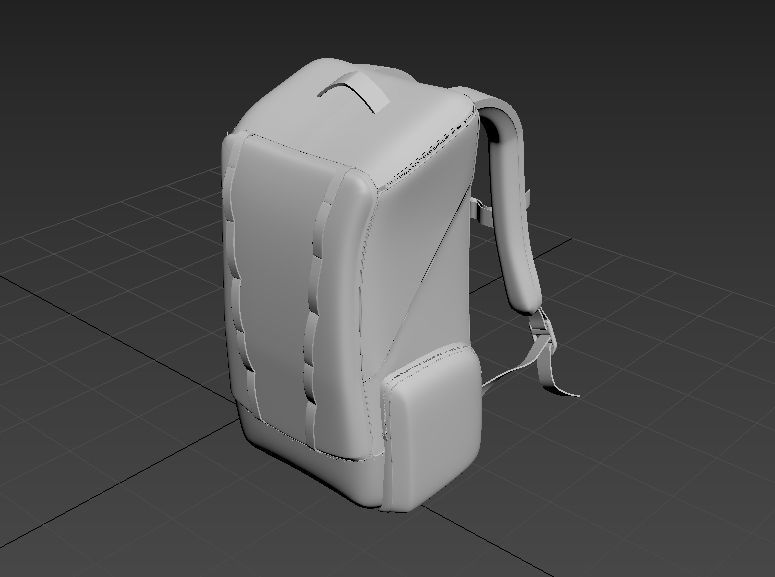 CAM - Traveling Bag - PBR Game Ready  Low-poly 3D model_10