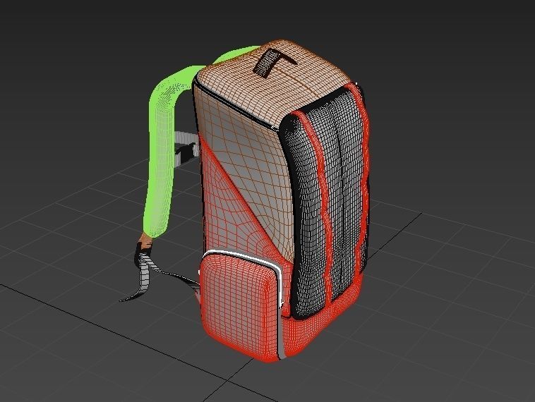 CAM - Traveling Bag - PBR Game Ready  Low-poly 3D model_7