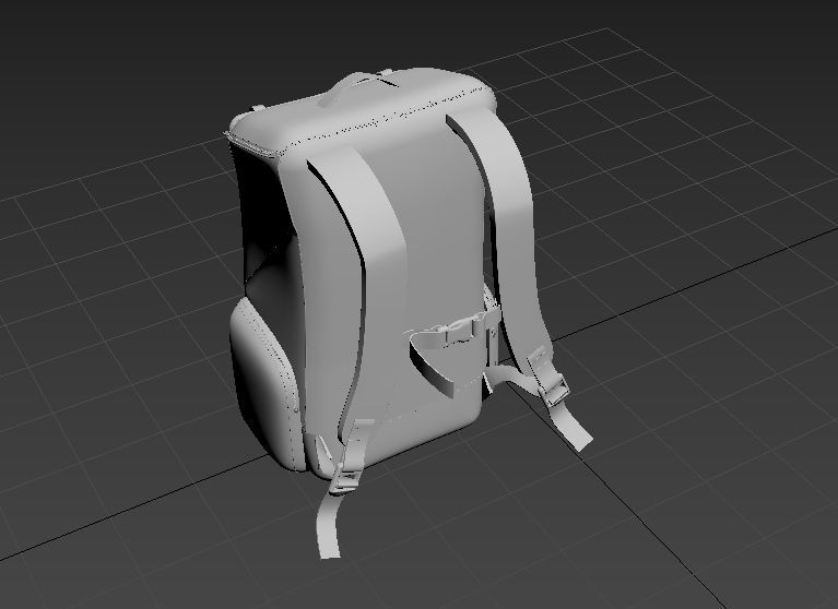 CAM - Traveling Bag - PBR Game Ready  Low-poly 3D model_11