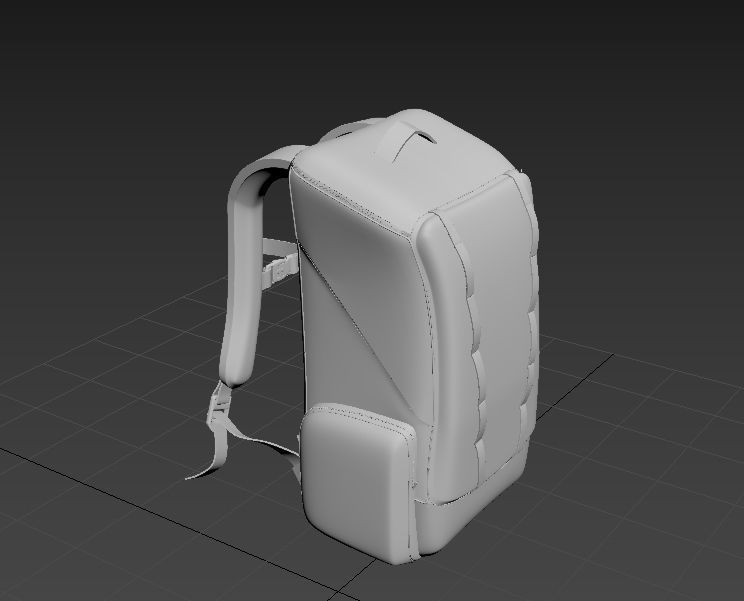 CAM - Traveling Bag - PBR Game Ready  Low-poly 3D model_9