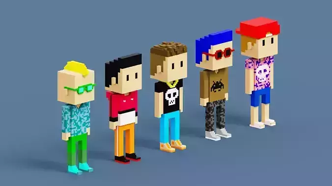 NFT Voxel Character Collection