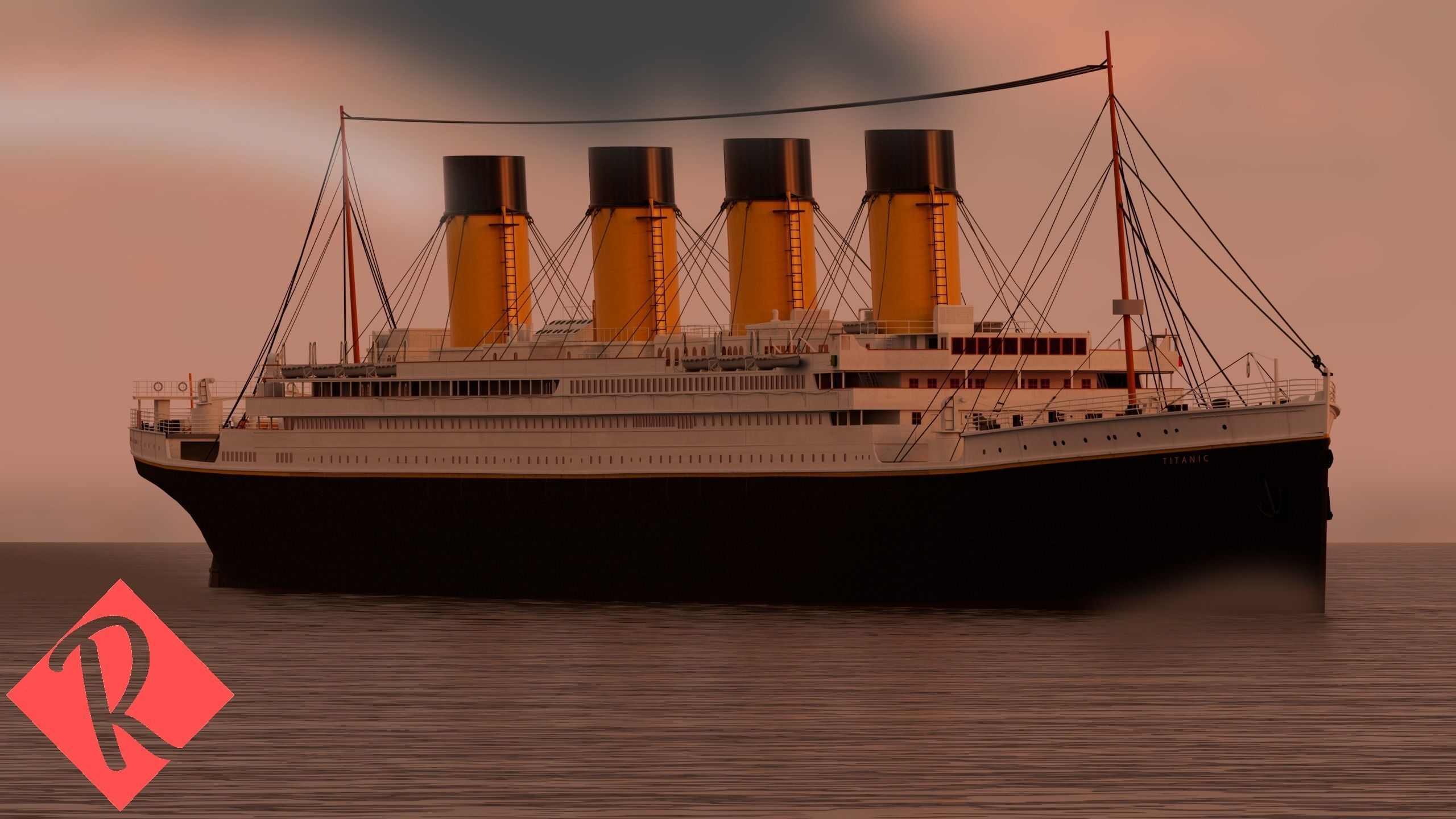  RMS Titanic 3D model_2