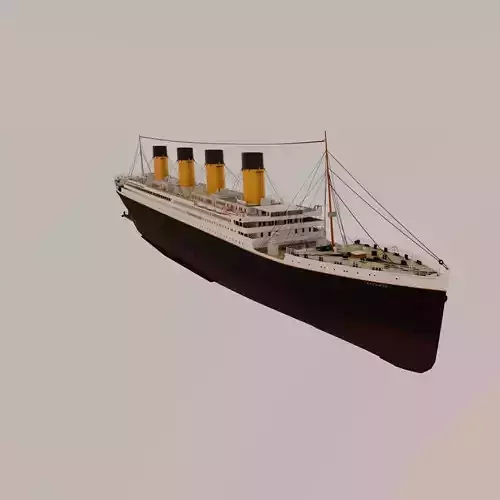  RMS Titanic 3D model