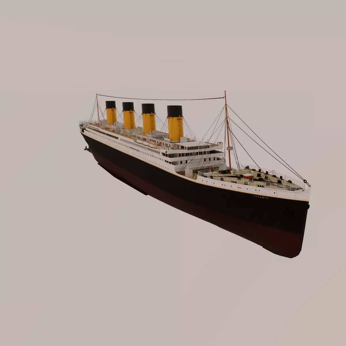  RMS Titanic 3D model_0