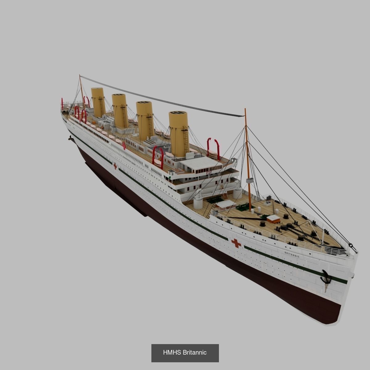 Olympic Class Liners 3D Model Collection_5