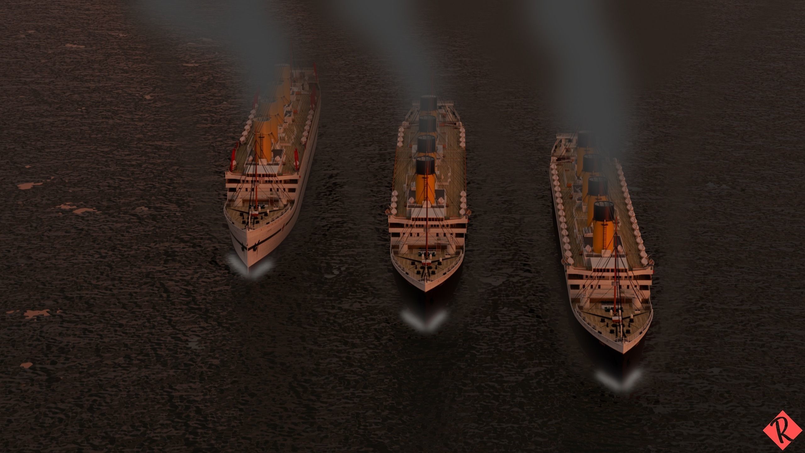Olympic Class Liners 3D Model Collection_2