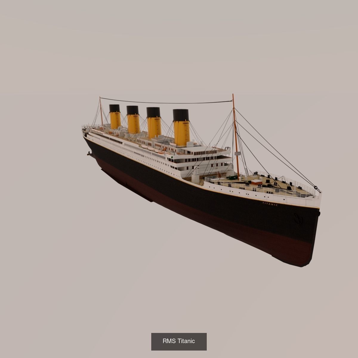 Olympic Class Liners 3D Model Collection_6