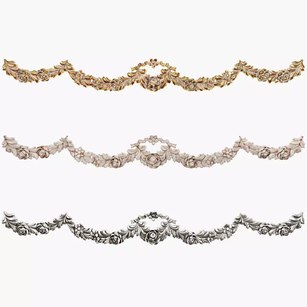 Classic carved 180 3D model_0