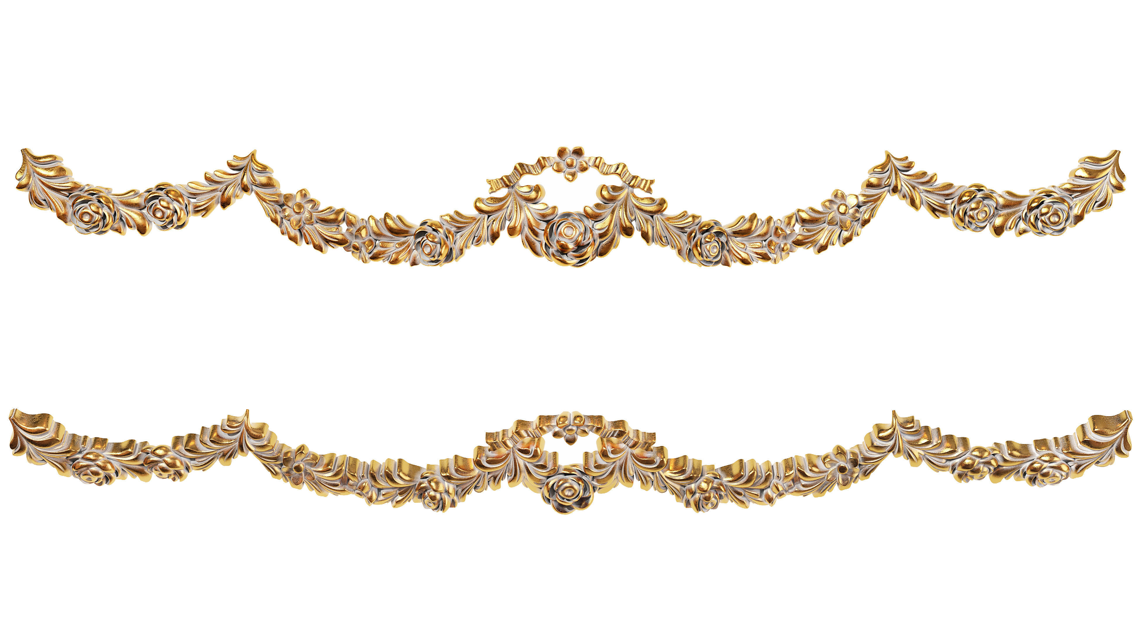 Classic carved 180 3D model_1