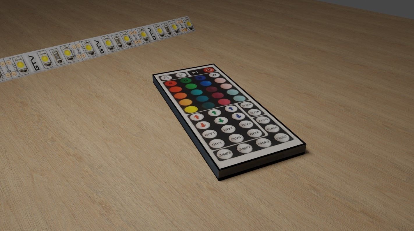 LED Controller - Game Ready Free low-poly 3D model_3