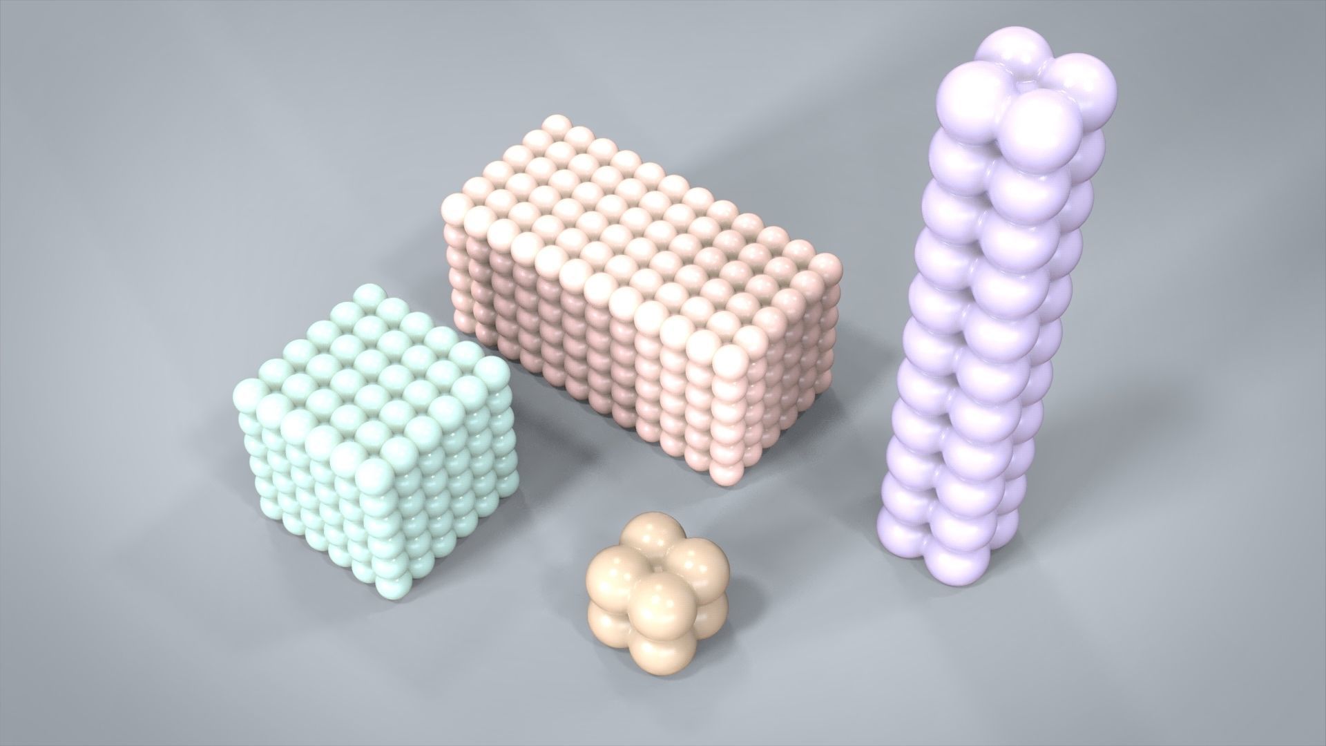 Bubble candles for silicone molds 3D print model_1