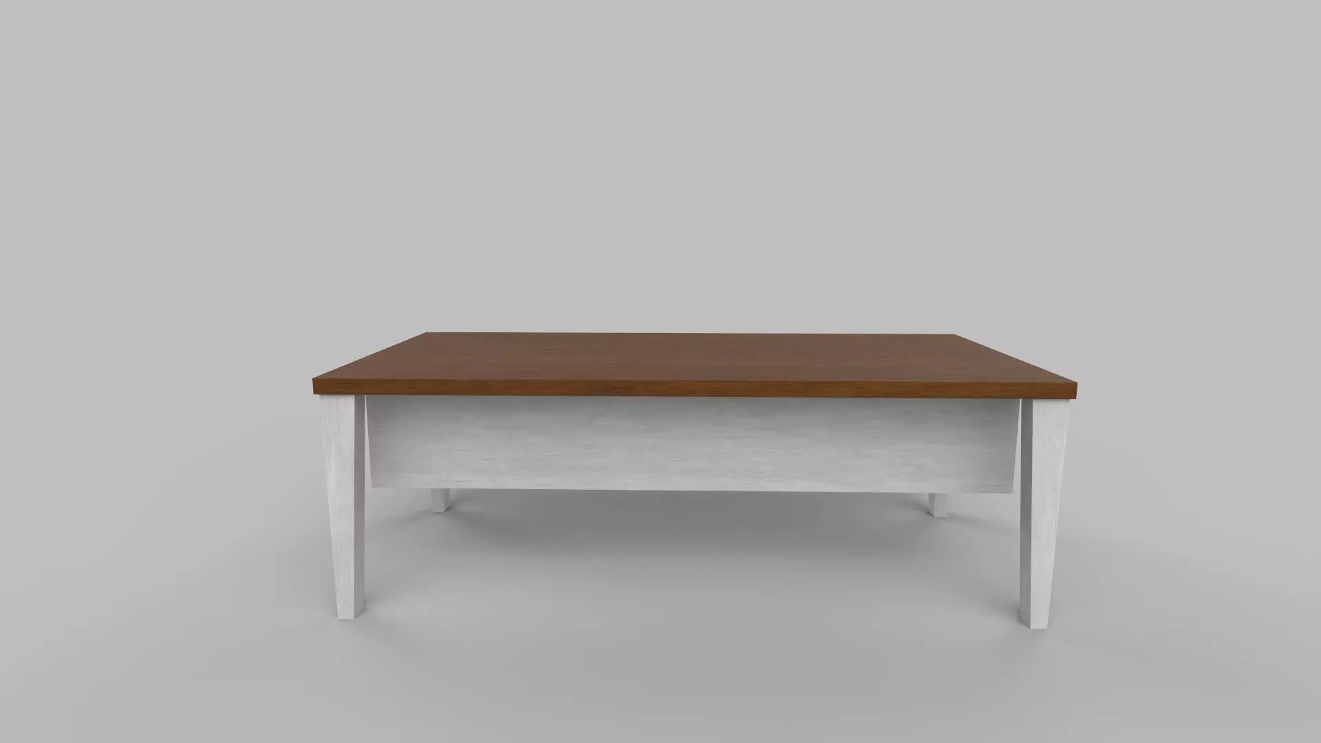 table coffee Low-poly 3D model_0