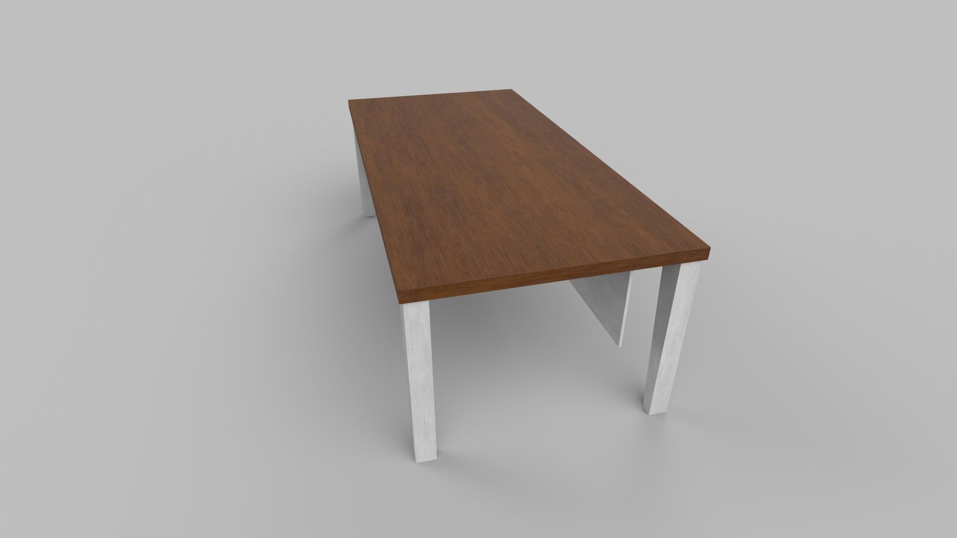 table coffee Low-poly 3D model_3