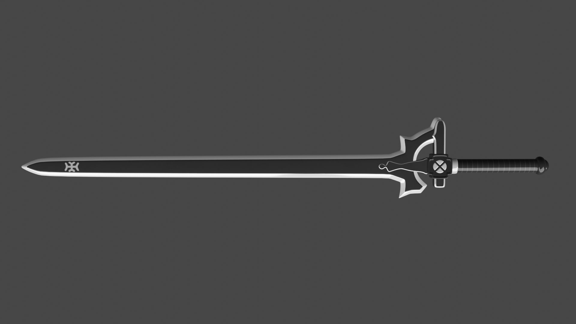 Elucidator legend of zelda sword 3D print model_2