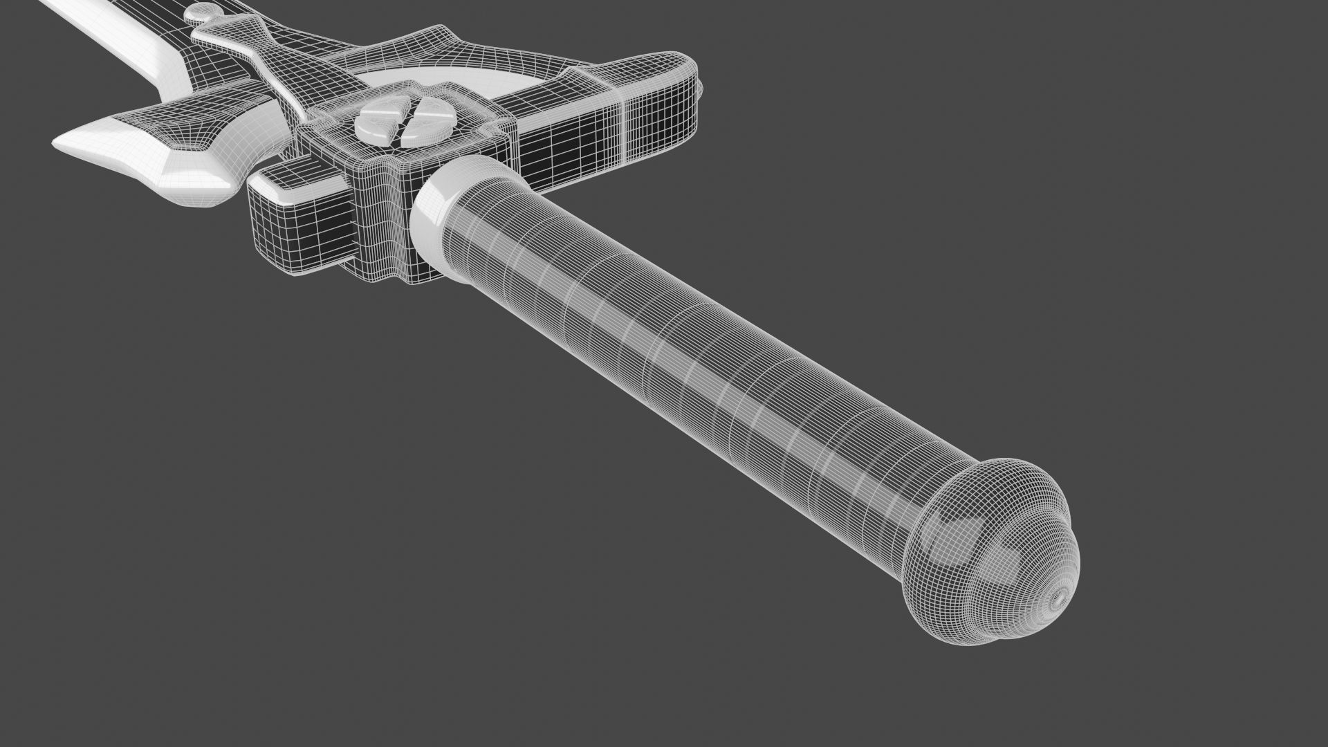 Elucidator legend of zelda sword 3D print model_5