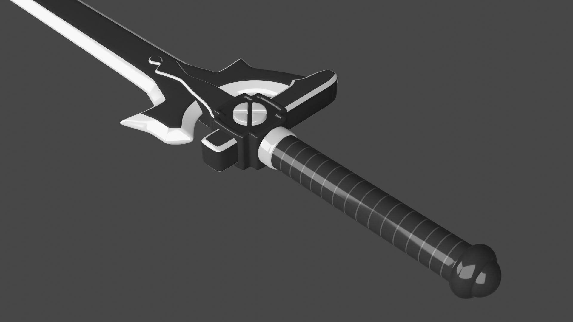 Elucidator legend of zelda sword 3D print model_3
