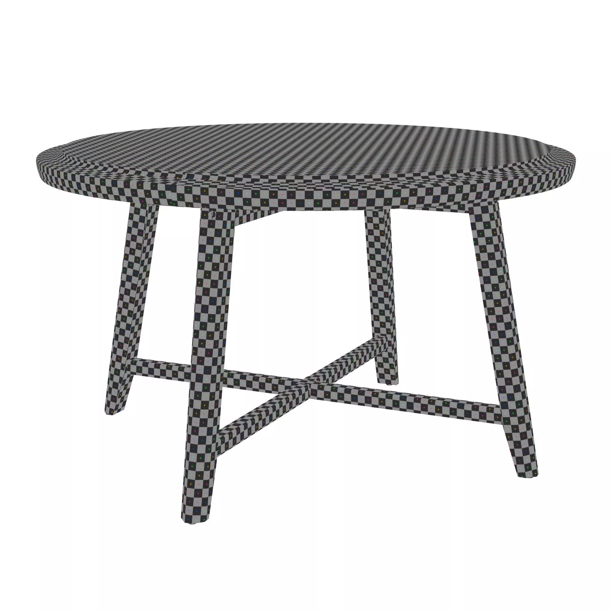 IKEA coffee table Kragsta 3D model_3