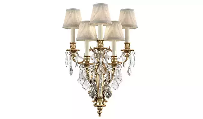 Wall classic lamp Sconce Crystal 