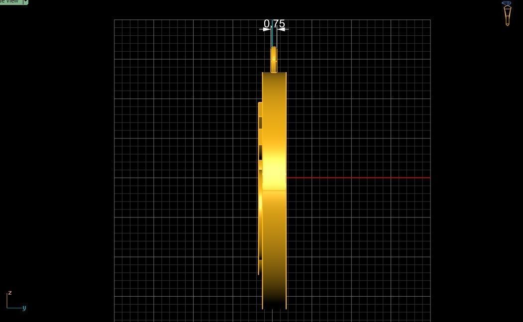  10  AUM pendants  3D model_37